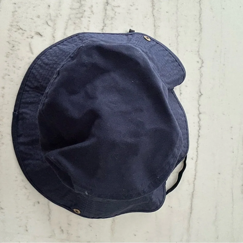 Kids Navy Blue Bucket Hat